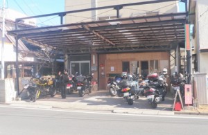 駐車場のひととき