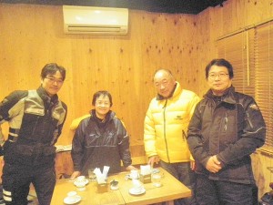 お花見の帰り☆