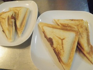 裏メニューホットサンド