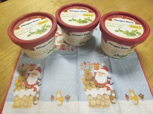 クリスマスアイスクリーム