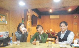 ママもお客さまみたい(笑)