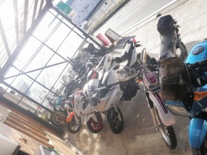 女子ライダーのバイクたち